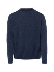 Jack & Jones sweter z dzianiny Mężczyźni niebieski, S. Niebieskie swetry męskie Jack & Jones, m, bez wzorów, z dzianiny, bez kołnierzyka. Za 249.95 zł.
