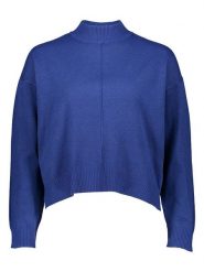 JDY Sweter "Amore" w kolorze niebieskim rozmiar: XL. Niebieskie golfy damskie JDY, xl, bez wzorów, bez ramiączek. Za 65.85 zł.