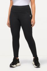 Damskie Legginsy sztuczne futerko od wewnątrz bardzo ciepłe wysoki stan. Czarne legginsy damskie Ulla Popken, plus size, bez wzorów, z bawełny. Za 279.99 zł.