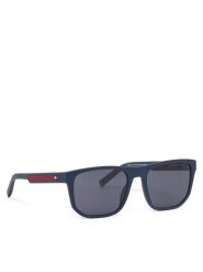Tommy Hilfiger Okulary przeciwsłoneczne 2200/S 207893 Granatowy. Niebieskie okulary przeciwsłoneczne męskie Tommy Hilfiger, z tworzywa sztucznego. Za 399.99 zł.