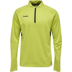 Hummel Tech Move Bluza Lime - Komfort i Styl Sportowy. Zielone bluzy bez kaptura męskie HUMMEL, l, z materiału. Za 201.99 zł.