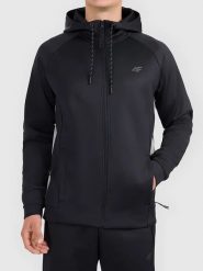 4F Bluza w kolorze czarnym rozmiar: XL. Czarne bluzy z kapturem męskie 4f, xl. Za 164.95 zł.