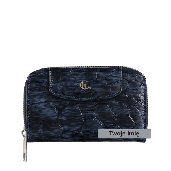 Damski portfel z grawerem skórzany Canaletto PD1445s287 RFIDPS. Portfele damskie bez wzorów, ze skóry. Za 180.50 zł.