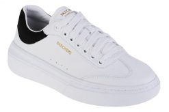 Buty do chodzenia damskie Skechers Cordova Classic. Białe buty sportowe na co dzień damskie Skechers, bez wzorów, z materiału, trekkingowe. Za 249.99 zł.