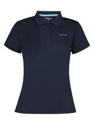 Icepeak Funkcyjna koszulka polo "Bayard" w kolorze granatowym rozmiar: S. Niebieskie bluzki sportowe damskie ICEPEAK, s, z materiału, bez kołnierzyka, bez ramiączek. Za 61.46 zł.