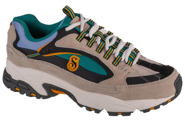 Buty sportowe Sneakersy męskie, Snoop Dogg: Stamina - Snoop 91. Czarne buty sportowe na co dzień męskie Skechers, z materiału, bez zapięcia, trekkingowe. Za 339.99 zł.