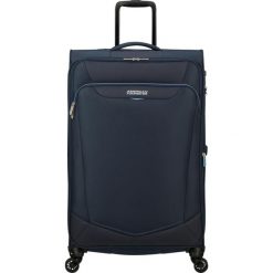 Walizka na 4 kółkach American Tourister Summerride L EXP TSA. Niebieskie walizki męskie AMERICAN TOURISTER, bez wzorów. Za 594.30 zł.