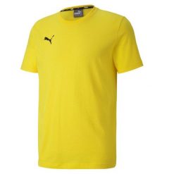 T-shirt męski Puma 656578 07. Żółte t-shirty męskie Puma, m, bez wzorów, bez kołnierzyka. Za 46.00 zł.