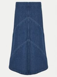 Bruuns Bazaar Spódnica jeansowa Eleen BBW4465 Niebieski Regular Fit. Niebieskie spódniczki damskie Bruuns Bazaar, bez wzorów, z bawełny. Za 399.99 zł.