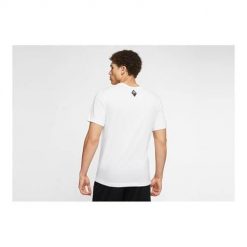 Koszulka sportowa męska Nike Giannis freak Dri-fit. Białe t-shirty sportowe męskie Nike, m, z bawełny, bez ramiączek, dri-fit (nike). Za 232.00 zł.