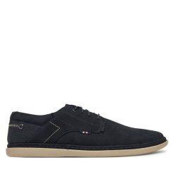 Półbuty Lasocki. Niebieskie półbuty męskie Lasocki, bez zapięcia. Za 229.99 zł.