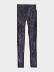 4F Legginsy sportowe w kolorze antracytowo-jasnoróżowym rozmiar: S. Czarne legginsy damskie 4f, s, bez wzorów, z materiału. Za 96.60 zł.