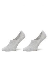 Calvin Klein Stopki 701228801 Szary. Szare skarpetki damskie CALVIN KLEIN, bez wzorów, z bawełny. Za 49.99 zł.