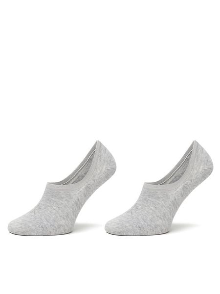 Calvin Klein Stopki 701228801 Szary. Szare skarpetki damskie CALVIN KLEIN, bez wzorów, z bawełny. Za 49.99 zł.