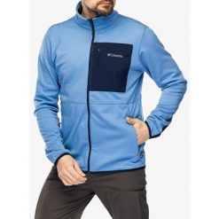 Bluza polarowa męska Columbia Hike Full Zip. Niebieskie bluzy bez kaptura męskie Columbia, l, z polaru. W wyprzedaży za 329.50 zł.