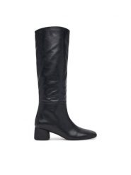 Vagabond Shoemakers Kozaki Livia 6256-001-20 Czarny. Czarne kozaki damskie Vagabond Shoemakers, ze skóry, bez obcasa, na słupku. Za 1,129.00 zł.