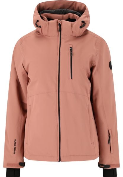 Kurtka narciarska damska Whistler Drizzle W-PRO 10000. Brązowe kurtki damskie WHISTLER, l, bez wzorów, z materiału, narciarskie. Za 449.99 zł.