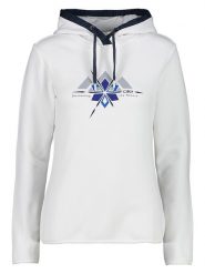 CMP Bluza polarowa w kolorze białym rozmiar: 42. Białe bluzy z kapturem damskie CMP, z materiału. Za 156.19 zł.