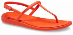 Japonki Dla Dorosłych Crocs Miami Thong Flip. Czerwone klapki i japonki męskie Crocs, z materiału. Za 139.99 zł.