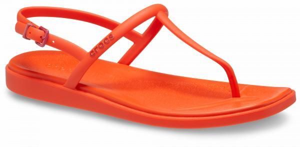 Japonki Dla Dorosłych Crocs Miami Thong Flip. Czerwone klapki i japonki męskie Crocs, z materiału. Za 139.99 zł.