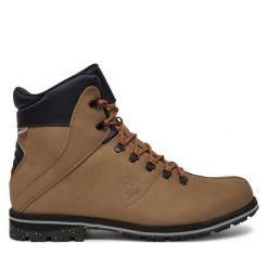 Trapery Rossignol. Brązowe buty zimowe męskie Rossignol, bez zapięcia. Za 1,399.00 zł.
