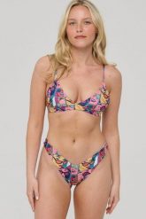 Bikini V-Cut Candy Komiks. Czerwone bikini damskie OOSC, bez wzorów. Za 122.99 zł.