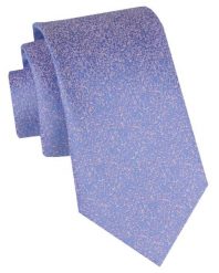 Klasyczny, Męski Krawat Alties - Odcienie Błękitu, Melanż. Niebieskie krawaty i muchy męskie Alties, bez wzorów, z tkaniny, eleganckie. Za 49.00 zł.