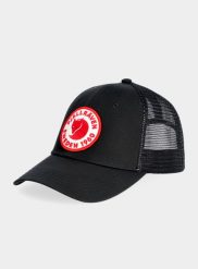 Czapka z daszkiem Fjallraven 1960 Logo Langtradarkeps. Szare czapki męskie Fjällräven, na lato, bez wzorów, z bawełny. Za 148.49 zł.