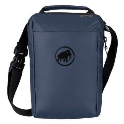 Torba na ramię Mammut Seon Pouch 2L, niebieski poliamid DWR, 16,5 x 23 x 5 cm. Niebieskie torby męskie na ramię Mammut, bez wzorów, z poliamidu, bez dodatków. Za 209.99 zł.