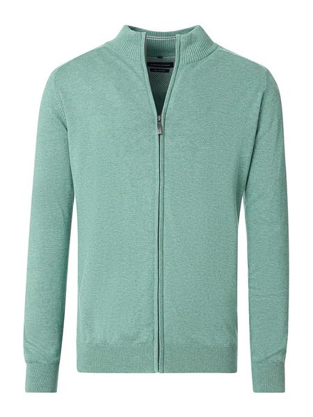 CASAMODA Kardigan w kolorze miętowym rozmiar: XXL. Niebieskie kardigany męskie CASAMODA, xxl, bez wzorów, z bawełny, bez kołnierzyka. Za 113.10 zł.