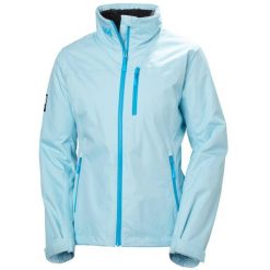 Damska kurtka wodoodporna Helly Hansen Crew Pile. Niebieskie kurtki damskie Helly Hansen, na lato, l, bez wzorów, z polaru, z kapturem. Za 824.70 zł.
