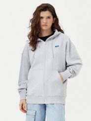 HUGO Bluza Doa 50542512 Szary Relaxed Fit. Szare bluzy bez kaptura damskie Hugo, s, z bawełny. Za 309.99 zł.