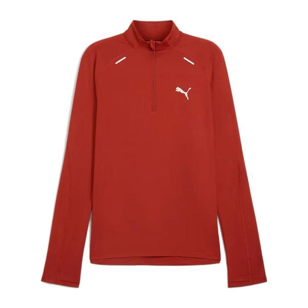 Bluza do biegania męska PUMA Run Cloudspun 1/4 Zip. Czerwone bluzy bez kaptura męskie Puma, m. Za 199.99 zł.