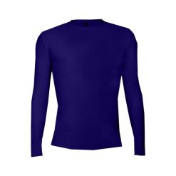 Koszulka z długim rękawem Pro Compression Adults Men Round Neck Undershirt. Fioletowe bluzki sportowe damskie BADGER SPORT, l, bez wzorów, bez ramiączek. Za 173.95 zł.