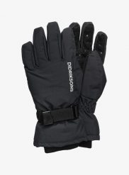 Rękawiczki dziecięce Didriksons Biggles Gloves 3. Czarne rękawiczki dziecięce Didriksons, z syntetyku, bez ramiączek. Za 109.99 zł.