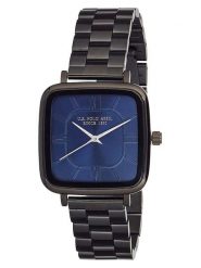 U.S. Polo Assn. Zegarek kwarcowy w kolorze czarno-granatowym rozmiar: onesize. Czarne, analogowe zegarki męskie U.S. Polo Assn., metalowe. Za 304.99 zł.