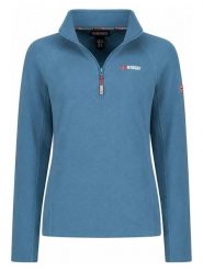 Geographical Norway Bluza polarowa w kolorze niebieskim rozmiar: M. Niebieskie bluzy bez kaptura damskie Geographical Norway, m, z polaru. Za 67.09 zł.