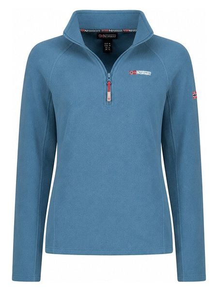 Geographical Norway Bluza polarowa w kolorze niebieskim rozmiar: M. Niebieskie bluzy bez kaptura damskie Geographical Norway, m, z polaru. Za 72.95 zł.