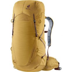 Plecak trekkingowy Deuter Aircontact Ultra 50 + 5 - savanna/raisin. Brązowe plecaki damskie Deuter, bez wzorów. Za 1,122.99 zł.