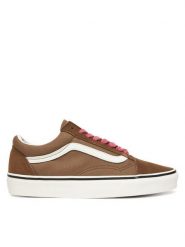 Vans Tenisówki Old Skool VN000D6WRPK1 Brązowy. Brązowe trampki i tenisówki damskie Vans, bez wzorów, ze skóry. Za 299.99 zł.