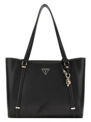 Guess Torebka w kolorze czarnym - 37 x 27 x 10 cm rozmiar: onesize. Czarne torebki klasyczne damskie Guess, z aplikacjami, z materiału, bez dodatków. Za 322.19 zł.