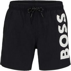 Hugo Boss Octopus Kąpielówki Męskie Szorty Czarne XL. Czarne kąpielówki męskie Hugo Boss, m, bez wzorów, z materiału, wspinaczkowe. Za 245.99 zł.