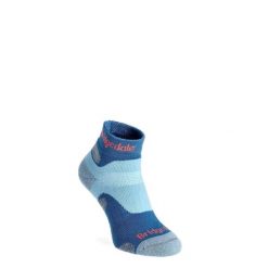 Skarpety turystyczne damskie Bridgedale Hike Midweight Performance Ankle. Niebieskie skarpetki damskie Scarpa, bez wzorów. Za 104.99 zł.