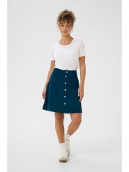 Cream Spódnica sztruksowa w kolorze granatowym rozmiar: 34. Niebieskie spódniczki damskie Cream, bez wzorów, ze sztruksu, midi, proste. Za 113.99 zł.