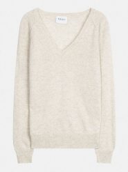 Perfect Cashmere Kaszmirowy sweter "Penelope" w kolorze kremowym rozmiar: L. Brązowe swetry klasyczne damskie Perfect Cashmere, l, z kaszmiru, bez kołnierzyka. Za 274.10 zł.