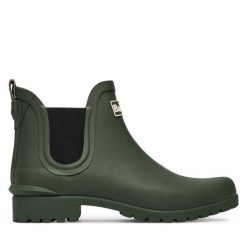 Kalosze Barbour. Zielone kalosze damskie Barbour, bez wzorów. Za 349.99 zł.