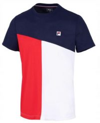 Koszulka tenisowa Fila T-shirt Christian. T-shirty męskie Fila, m, bez wzorów, z materiału, bez kołnierzyka. Za 159.00 zł.