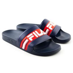 Klapki basenowe męskie Fila Oceano. Niebieskie klapki i japonki męskie Fila. Za 71.00 zł.