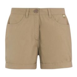 Damskie szorty chino Regatta Pemma. Brązowe szorty damskie Regatta, bez wzorów. Za 98.99 zł.