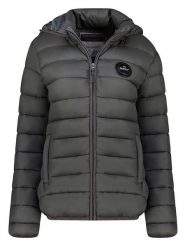 Geographical Norway Kurtka pikowana w kolorze antracytowym rozmiar: XL. Czarne kurtki damskie Geographical Norway, xl, bez wzorów, bez kaptura. Za 144.92 zł.